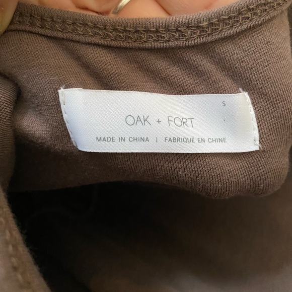 Oak & Fort Brown Halter Jumpsuit - Picture 4 of 4